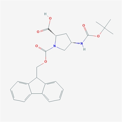 Boc-(2S,4S)-4-amino-1-Fmoc-pyrrolidine-2-carboxylic Acid