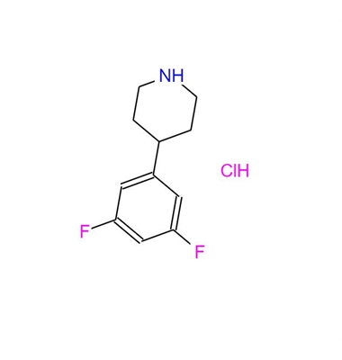 4-(3,5-Difluoro-phenyl)-piperidine HCL