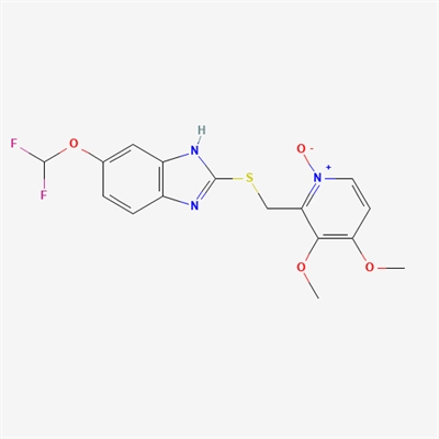5-(Difluoromethoxy)-2-[[(3,4-dimethoxy-2-pyridinyl)methyl]thio]-1H-benzimidazole-N-oxide