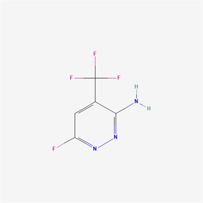 6-Fluoro-4-(trifluoromethyl)pyridazin-3-amine