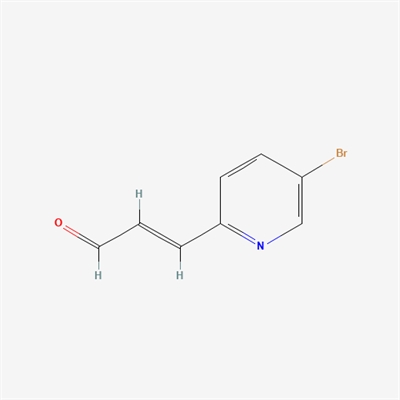 (2E)-3-(5-Bromo-2-pyridinyl)-2-propenal