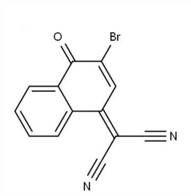 2-(3-bromo-4-oxonaphthalen-1(4H)-ylidene)malononitrile