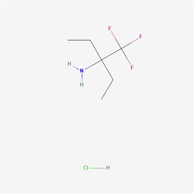 3-(Trifluoromethyl)pentan-3-amine hydrochloride