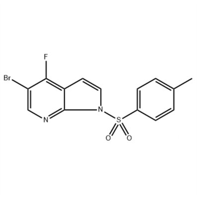 1H-Pyrrolo[2,3-b]pyridine, 5-bromo-4-fluoro-1-[(4-methylphenyl)sulfonyl]-